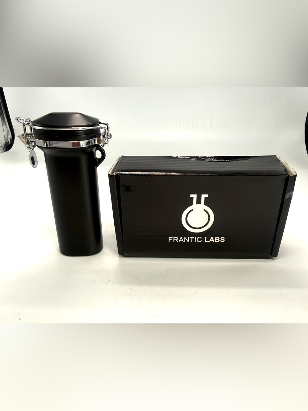 Frantic Labs Smell Proof Hard Protective Waterproof Carry Case Metal Top Latch